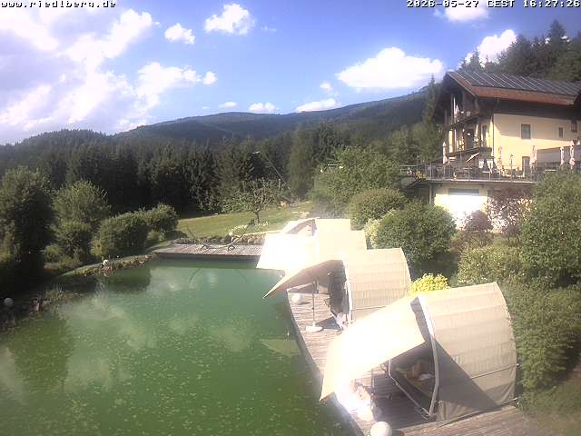 Archiv Foto Webcam Hotel Riedlberg, Bayerischer Wald