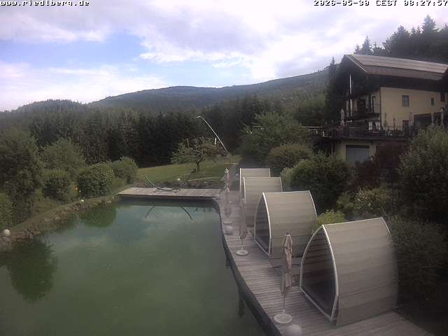 Archiv Foto Webcam Hotel Riedlberg, Bayerischer Wald