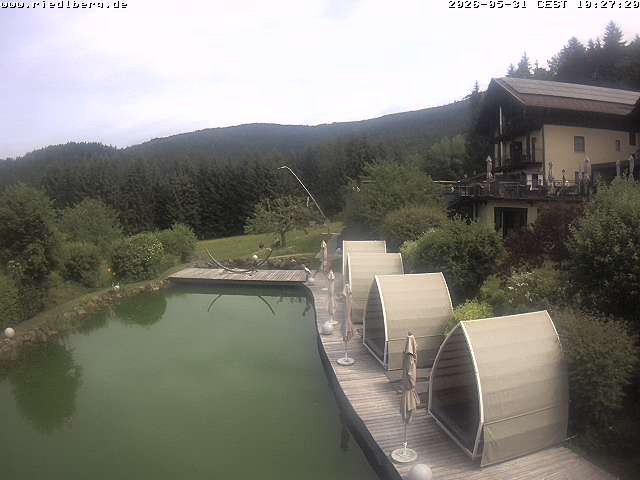 Archiv Foto Webcam Hotel Riedlberg, Bayerischer Wald