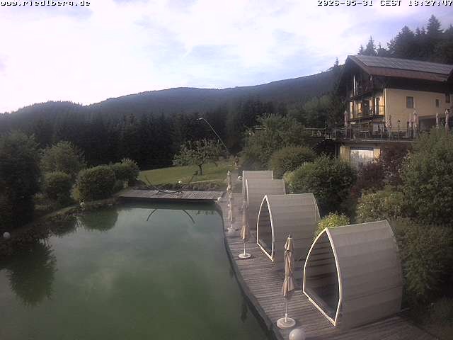 Archiv Foto Webcam Hotel Riedlberg, Bayerischer Wald