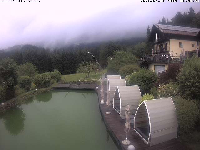 Archiv Foto Webcam Hotel Riedlberg, Bayerischer Wald