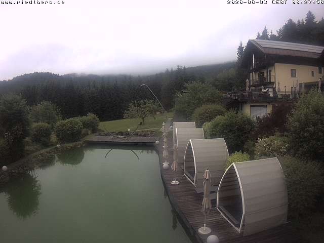 Archiv Foto Webcam Hotel Riedlberg, Bayerischer Wald