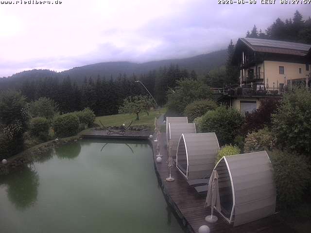 Archiv Foto Webcam Hotel Riedlberg, Bayerischer Wald