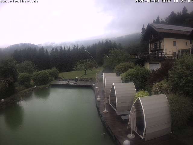 Archiv Foto Webcam Hotel Riedlberg, Bayerischer Wald
