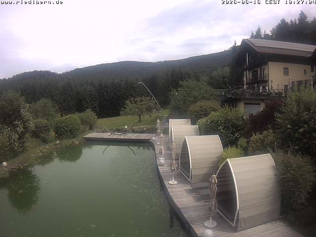 Archiv Foto Webcam Hotel Riedlberg, Bayerischer Wald
