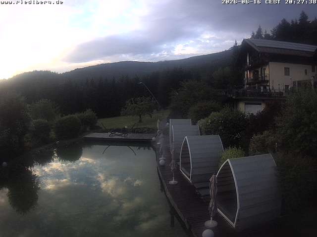 Archiv Foto Webcam Hotel Riedlberg, Bayerischer Wald