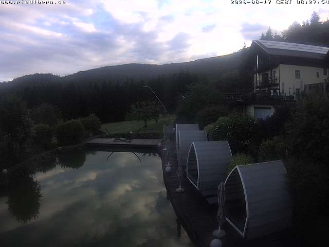 Archived image Webcam Hotel Riedlberg, Bavarian Forest
