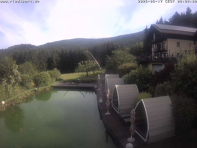 Archived image Webcam Hotel Riedlberg, Bavarian Forest