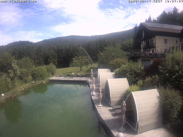 Archived image Webcam Hotel Riedlberg, Bavarian Forest