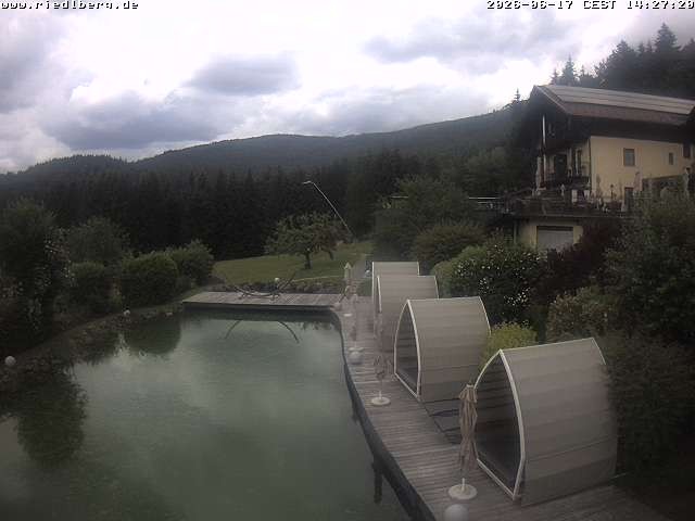 Archived image Webcam Hotel Riedlberg, Bavarian Forest
