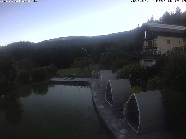 Archiv Foto Webcam Hotel Riedlberg, Bayerischer Wald