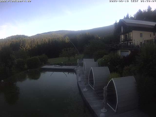 Archiv Foto Webcam Hotel Riedlberg, Bayerischer Wald