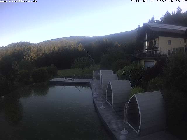 Archiv Foto Webcam Hotel Riedlberg, Bayerischer Wald
