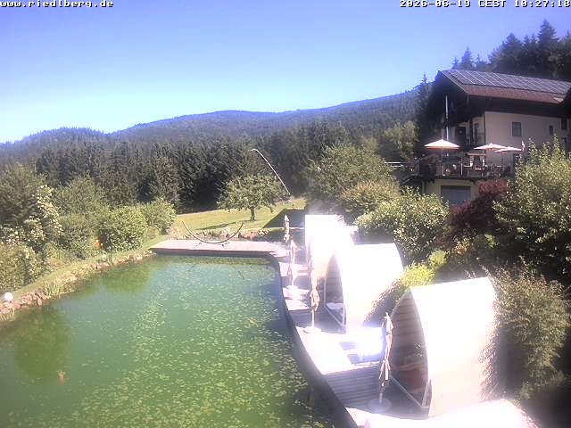 Archiv Foto Webcam Hotel Riedlberg, Bayerischer Wald