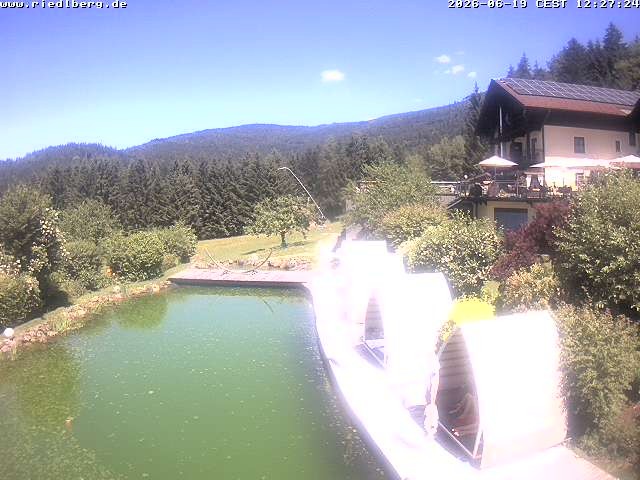 Archiv Foto Webcam Hotel Riedlberg, Bayerischer Wald