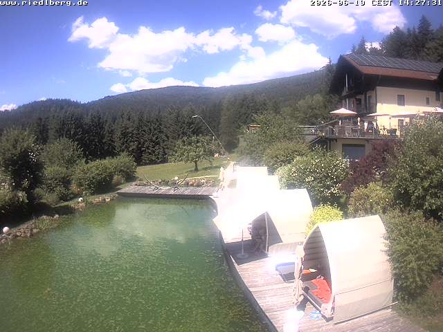Archiv Foto Webcam Hotel Riedlberg, Bayerischer Wald