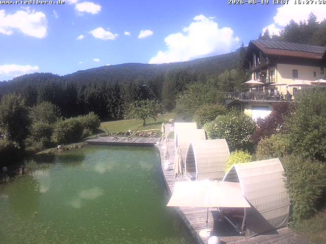 Archiv Foto Webcam Hotel Riedlberg, Bayerischer Wald