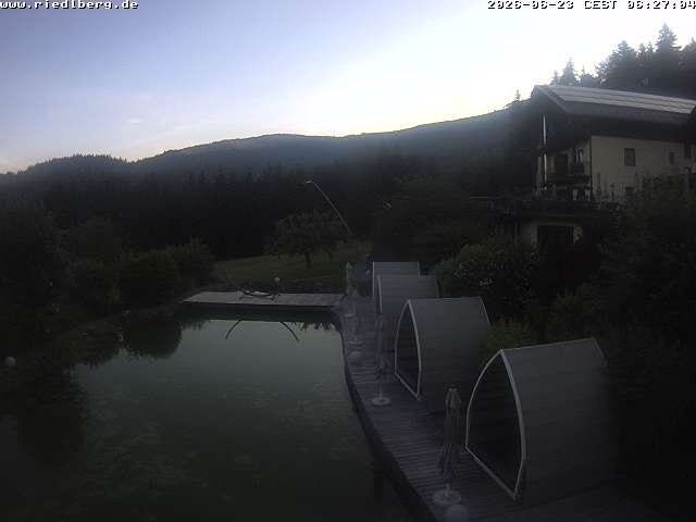 Archived image Webcam Hotel Riedlberg, Bavarian Forest