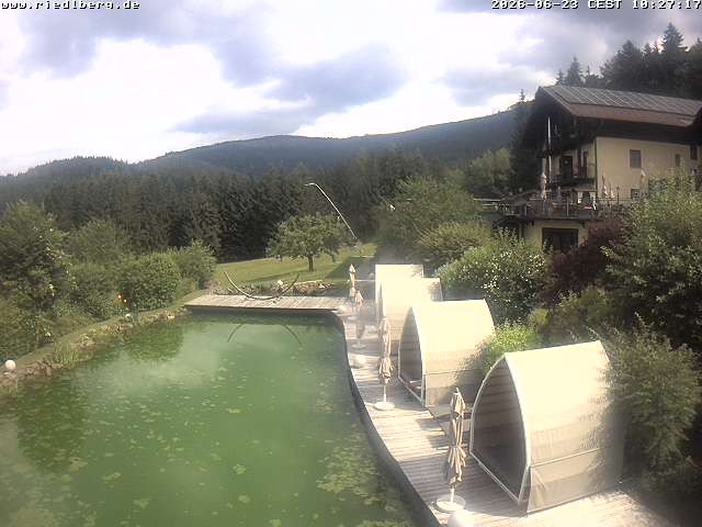Archived image Webcam Hotel Riedlberg, Bavarian Forest
