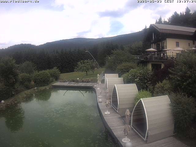Archived image Webcam Hotel Riedlberg, Bavarian Forest