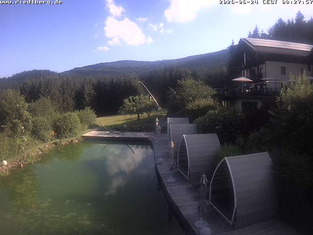 Archiv Foto Webcam Hotel Riedlberg, Bayerischer Wald