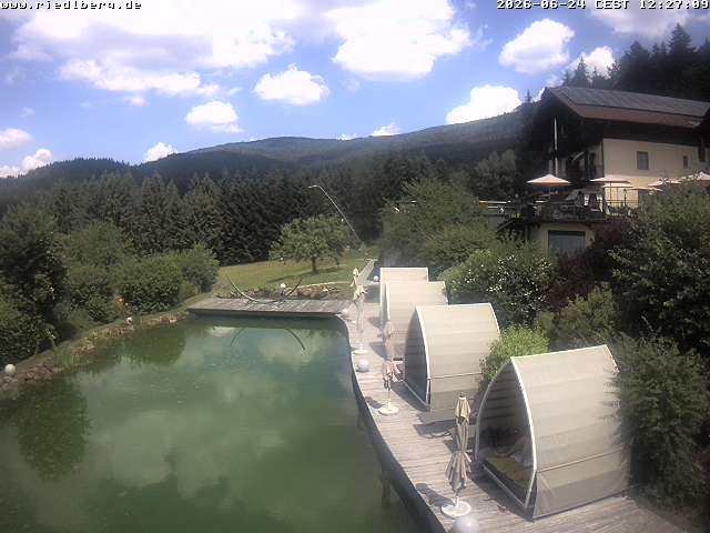 Archiv Foto Webcam Hotel Riedlberg, Bayerischer Wald