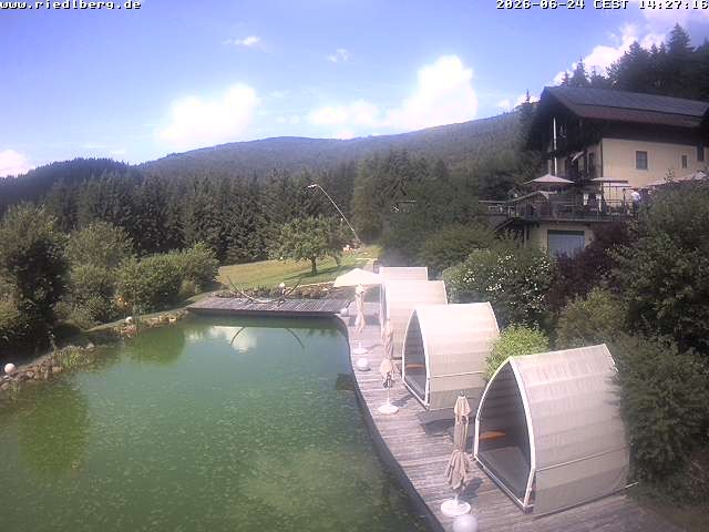 Archiv Foto Webcam Hotel Riedlberg, Bayerischer Wald