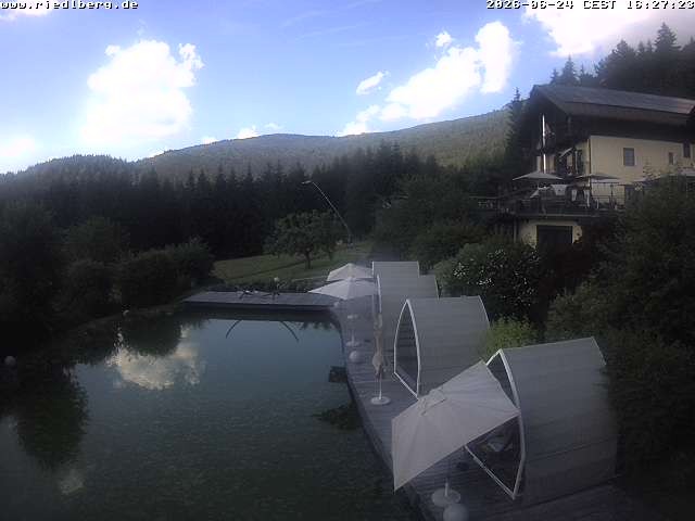 Archiv Foto Webcam Hotel Riedlberg, Bayerischer Wald