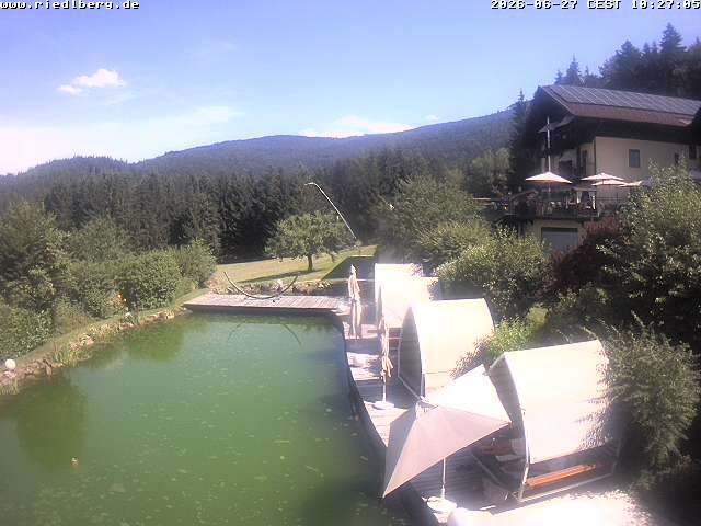 Archiv Foto Webcam Hotel Riedlberg, Bayerischer Wald