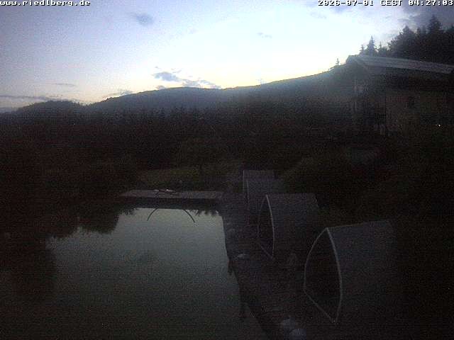 Archived image Webcam Hotel Riedlberg, Bavarian Forest