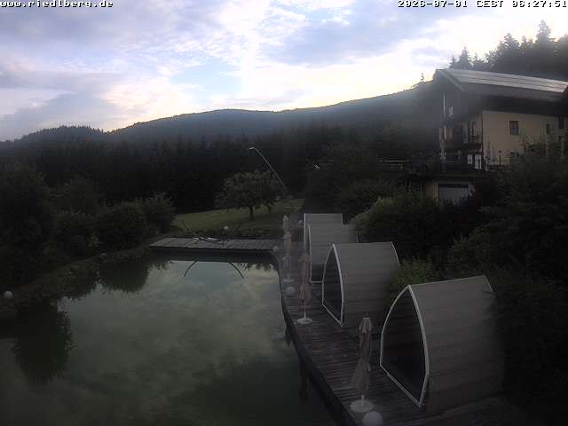 Archived image Webcam Hotel Riedlberg, Bavarian Forest