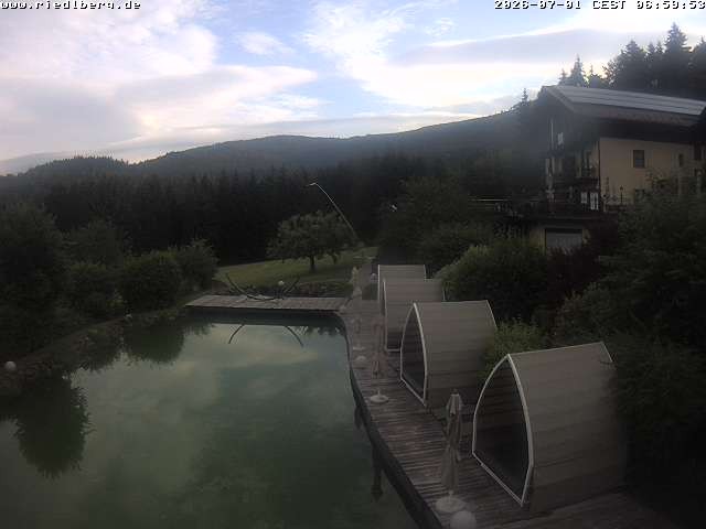 Archived image Webcam Hotel Riedlberg, Bavarian Forest