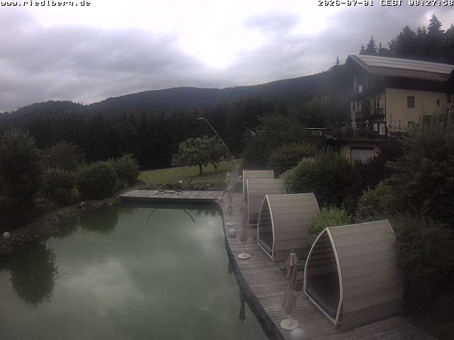 Archived image Webcam Hotel Riedlberg, Bavarian Forest