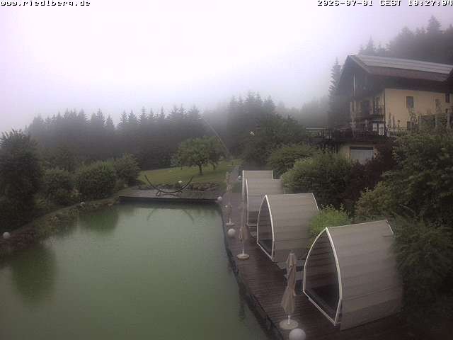 Archived image Webcam Hotel Riedlberg, Bavarian Forest