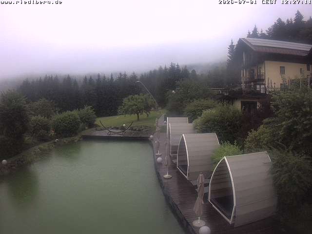 Archived image Webcam Hotel Riedlberg, Bavarian Forest