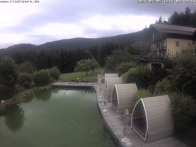 Archiv Foto Webcam Hotel Riedlberg, Bayerischer Wald