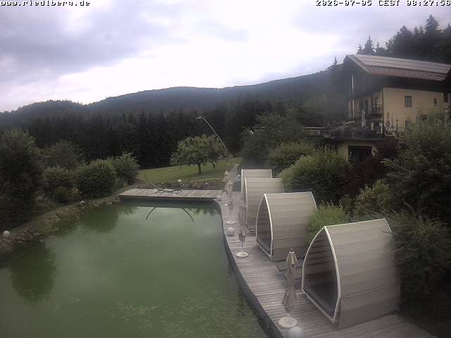 Archiv Foto Webcam Hotel Riedlberg, Bayerischer Wald