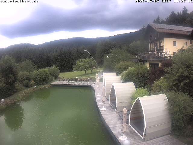 Archiv Foto Webcam Hotel Riedlberg, Bayerischer Wald