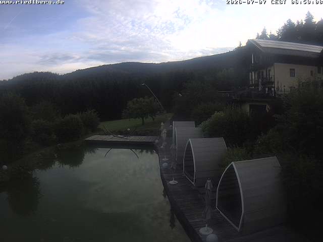 Archiv Foto Webcam Hotel Riedlberg, Bayerischer Wald