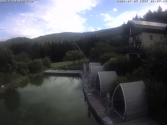 Archiv Foto Webcam Hotel Riedlberg, Bayerischer Wald