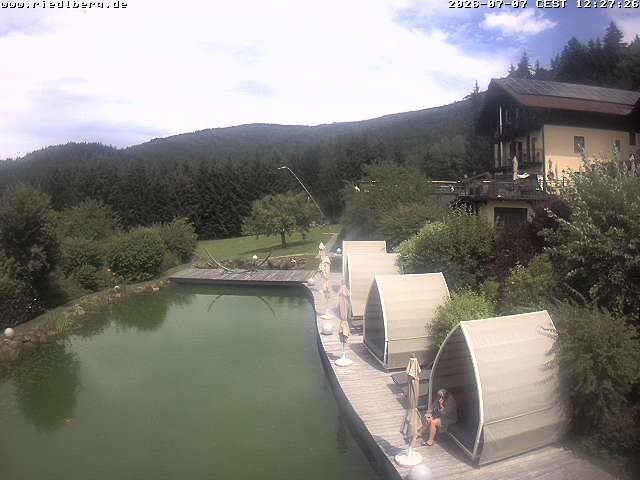 Archiv Foto Webcam Hotel Riedlberg, Bayerischer Wald