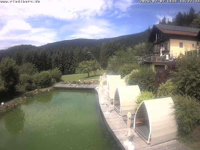 Archiv Foto Webcam Hotel Riedlberg, Bayerischer Wald