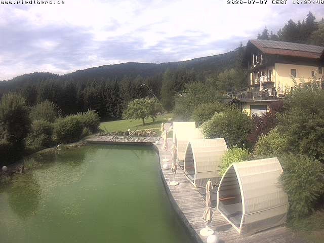Archiv Foto Webcam Hotel Riedlberg, Bayerischer Wald