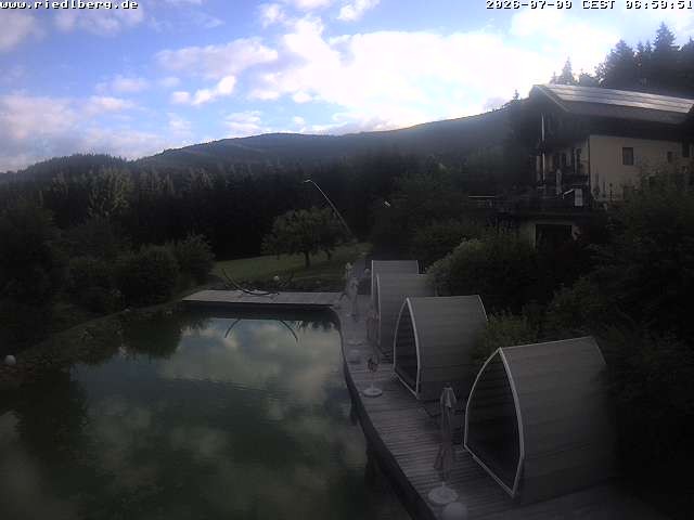 Archiv Foto Webcam Hotel Riedlberg, Bayerischer Wald