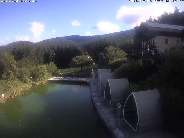 Archiv Foto Webcam Hotel Riedlberg, Bayerischer Wald