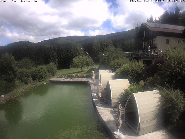 Archiv Foto Webcam Hotel Riedlberg, Bayerischer Wald