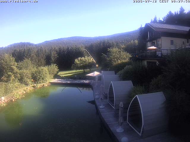 Archiv Foto Webcam Hotel Riedlberg, Bayerischer Wald