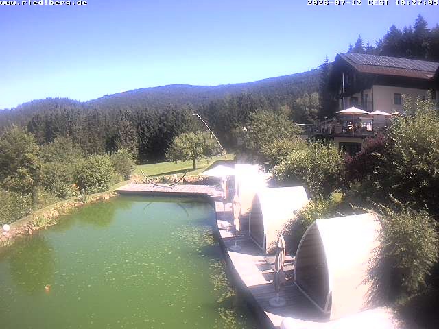 Archiv Foto Webcam Hotel Riedlberg, Bayerischer Wald