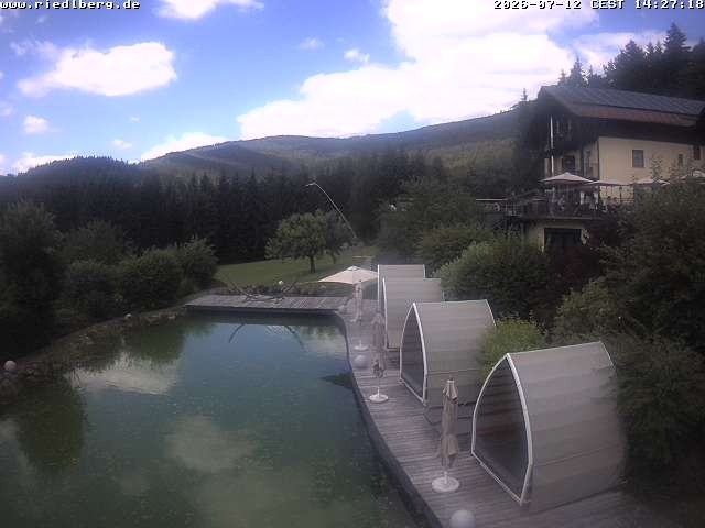 Archiv Foto Webcam Hotel Riedlberg, Bayerischer Wald