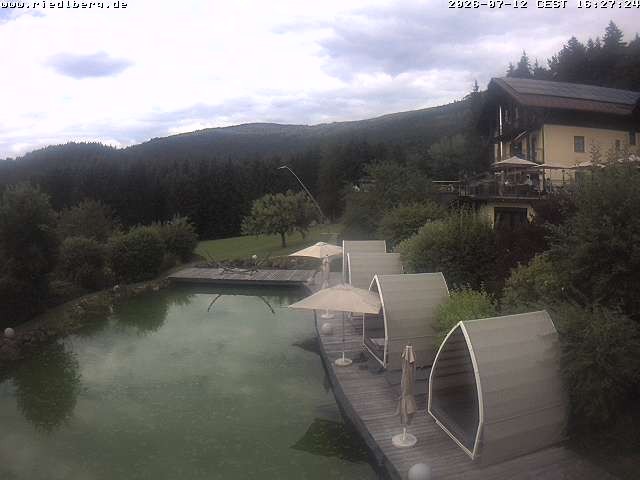 Archiv Foto Webcam Hotel Riedlberg, Bayerischer Wald